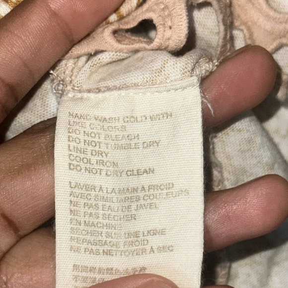 Anthropologie Let Me Be Ruffle Sleeve Tank Sz Small - Picture 3 of 5